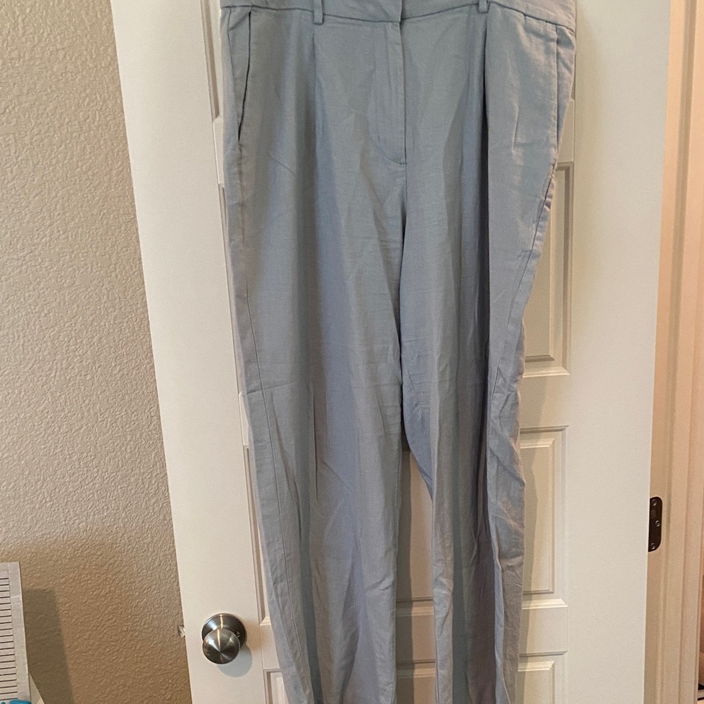 Wide leg trousers